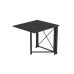 Стіл-книга трансформер Оріон 1 750x810x730 Чорний метал ДСП Сосна Кембра 16мм FRD-104599