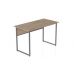 Компьютерный стол Ferrum-decor Коди 75x100x70 серый ДСП Дуб Артизан 32мм (FRD-101689)