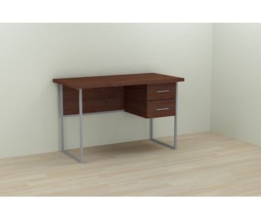 Компьютерный стол Ferrum-decor Дакота 75x140x70 серый ДСП Венге 32мм (FRD-105789) Компьютерный стол Ferrum-decor Дакота 75x140x70 серый ДСП Венге 32мм (FRD-105789)