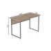 Компьютерный стол Ferrum-decor Коди 75x100x70 серый ДСП Дуб Артизан 32мм (FRD-101689)