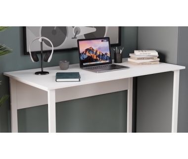 Комп'ютерний стіл Ferrum-decor Курт 75x120x70 білий ДСП Білий 16мм (FRD-102236)