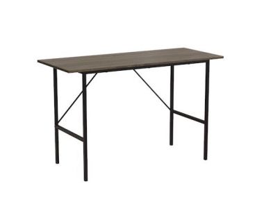 Письмовий стіл TIME Тайм Ferrum-decor 750x1200x500 Чорний метал ДСП Дуб Сонома Трюфель 16 мм (FRD-104882)