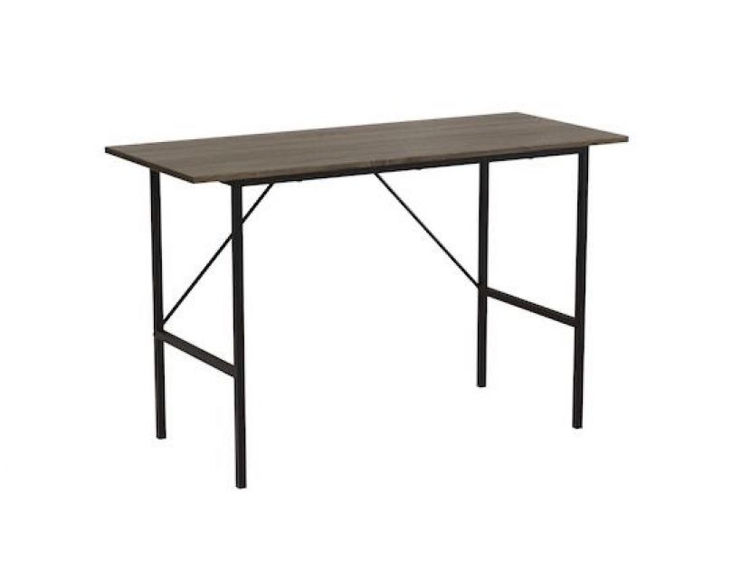 Письмовий стіл TIME Тайм Ferrum-decor 750x1200x500 Чорний метал ДСП Дуб Сонома Трюфель 16 мм (FRD-104882)