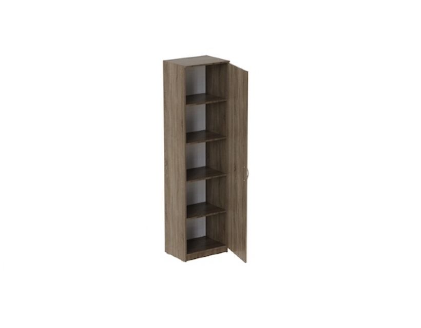 Пенал Анжело Ferrum-decor на 5 полок с дверью 1900x500x380 ДСП Дуб Сонома Трюфель 16 мм (FRD-104946)