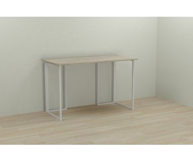 Компьютерный стол Ferrum-decor Ханна 75x100x60 белый ДСП Дуб Сонома 16мм (FRD-103991)