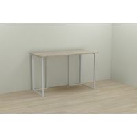 Комп'ютерний стіл Ferrum-decor Ханна 75x120x60 білий ДСП Дуб Сонома 16мм (FRD-104001)