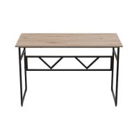 Компьютерный стол Ferrum-decor Райан 75x120x60 черный ДСП Дуб Артизан 16мм (FRD-103684)