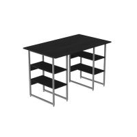 Компьютерный стол Карен 75x140x60 серый ДСП Сосна Кембра 16мм FRD-102432