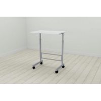 Стол приставной Ferrum-decor Амиго 62x60x40 металл Серый ДСП Белый 16мм (FRD-102540)