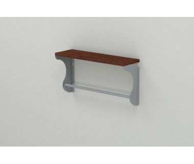 Полка настенная Ferrum-decor Юзибы 270x500x150 металл Серый ДСП Венге 16 мм (FRD-105444) Полка настенная Ferrum-decor Юзибы 270x500x150 металл Серый ДСП Венге 16 мм (FRD-105444)
