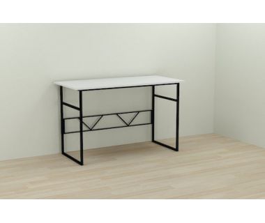 Комп'ютерний стіл Ferrum-decor Райан 75x120x70 чорний ДСП Білий 16мм (FRD-103711)