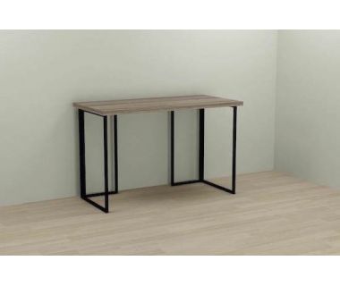 Компьютерный стол Ferrum-decor Ханна 76x100x60 черный ДСП Дуб Сонома Трюфель 32мм (FRD-103478)