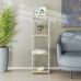 Етажерка 4/34 Ferrum-decor Серії Коннект 120x34x28 сірий ДСП Дуб Сонома 16мм (FRD-104286)