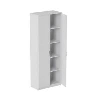 Шафа Анжело Ferrum-decor на 5 полиць 2 двері 1900x700x380 ДСП Біла 16 мм (FRD-105013)