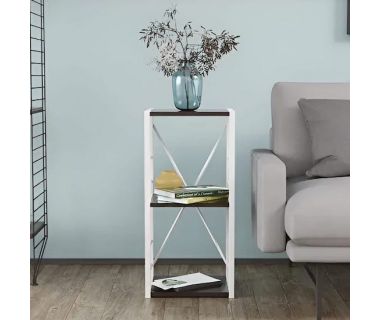Этажерка 3/34 Ferrum-decor Серии Коннект 73x34x28 белый ДСП Венге 16мм (FRD-105523)