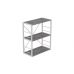 Этажерка 3/60 Ferrum-decor Серии Коннект 73x60x28 серый ДСП Бетон 16мм (FRD-105546)