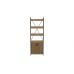 Етажерка 4/60 Ferrum-decor Серії Конект з тумбою 179x60x28 Чорний ДСП Артизан (FRD-104489)