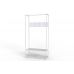 Вешалка напольная Ferrum-decor Трелис 13 180x90x38 белый ДСП Белый 16мм (FRD-104331)
