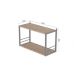 Книжная полка универсальная Ferrum-decor Стим 1 38x63x26 серый ДСП Дуб Артизан 16мм (FRD-104098)