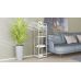 Етажерка 4/34 Ferrum-decor Серії Коннект 120x34x28 сірий ДСП Білий 16мм (FRD-104283)