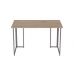Компьютерный стол Ferrum-decor Ханна 75x100x70 серый ДСП Дуб Артизан 32мм (FRD-101429)