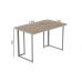 Компьютерный стол Ferrum-decor Ханна 75x100x70 серый ДСП Дуб Артизан 32мм (FRD-101429)