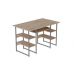 Компьютерный стол Ferrum-decor Тим 75x140x60 серый ДСП Дуб Артизан 16мм (FRD-102471)