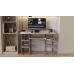 Компьютерный стол Ferrum-decor Тим 75x140x60 серый ДСП Дуб Артизан 16мм (FRD-102471)