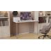 Компьютерный стол Ferrum-decor Ханна 75x140x70 серый ДСП Белый 16мм (FRD-101441)