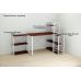 Етажерка 3/34 Ferrum-decor Серії Коннект 73x34x28 білий ДСП Венге 16мм (FRD-105523)