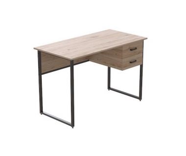 Компьютерный стол Ferrum-decor Дакота 76x120x60 черный ДСП Дуб Артизан 32мм (FRD-101924) Компьютерный стол Ferrum-decor Дакота 76x120x60 черный ДСП Дуб Артизан 32мм (FRD-101924)