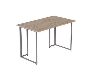 Компьютерный стол Ferrum-decor Ханна 75x140x60 серый ДСП Дуб Артизан 32мм (FRD-101419)