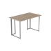 Компьютерный стол Ferrum-decor Ханна 75x100x70 серый ДСП Дуб Артизан 32мм (FRD-101429)
