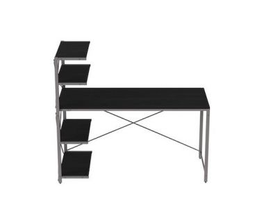 Комп'ютерний стіл Джек 75x140x60 Сірий ДСП Сосна Кембра FRD-104416