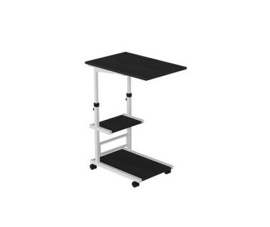 Стіл приставний Адан 62x40x60 метал Білий ДСП Сосна Кембра 16мм FRD-102493