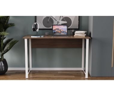 Комп'ютерний стіл Ferrum-decor Курт 75x120x70 білий ДСП Дуб Сонома Труфель 16мм (FRD-102238)