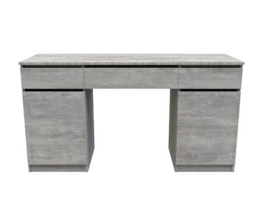 Комп'ютерний стіл Віто 2 Ferrum-decor 750x1400x500 ДСП Бетон 16 мм (FRD-104835)