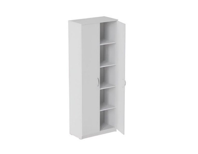 Шафа Анжело Ferrum-decor на 5 полиць 2 двері 1900x700x380 ДСП Біла 16 мм (FRD-105013)