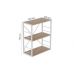 Етажерка 3/60 Ferrum-decor Серії Коннект 73x60x28 білий ДСП Дуб Артизан 16мм (FRD-104261)