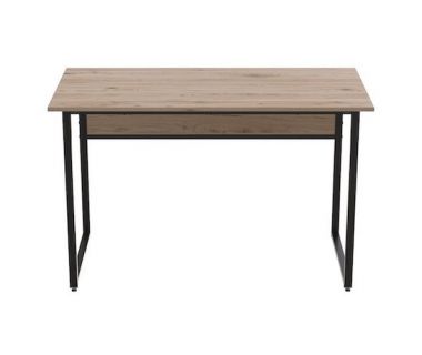 Компьютерный стол Ferrum-decor Коди 75x100x60 черный ДСП Дуб Артизан 16мм (FRD-103734)