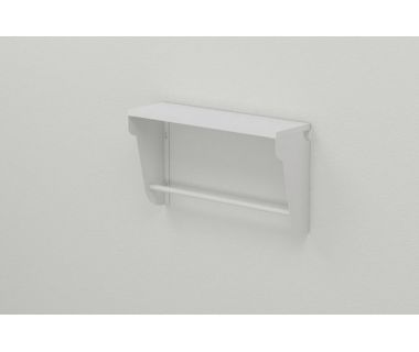 Полиця настінна Ferrum-decor Світ 300x500x150 метал Білий ДСП Білий 16 мм (FRD-102786)