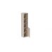 Пенал Анжело Ferrum-decor на 4 полиці з 1 дверима 1900x400x380 ДСП Дуб Артізан 16 мм (FRD-104912)