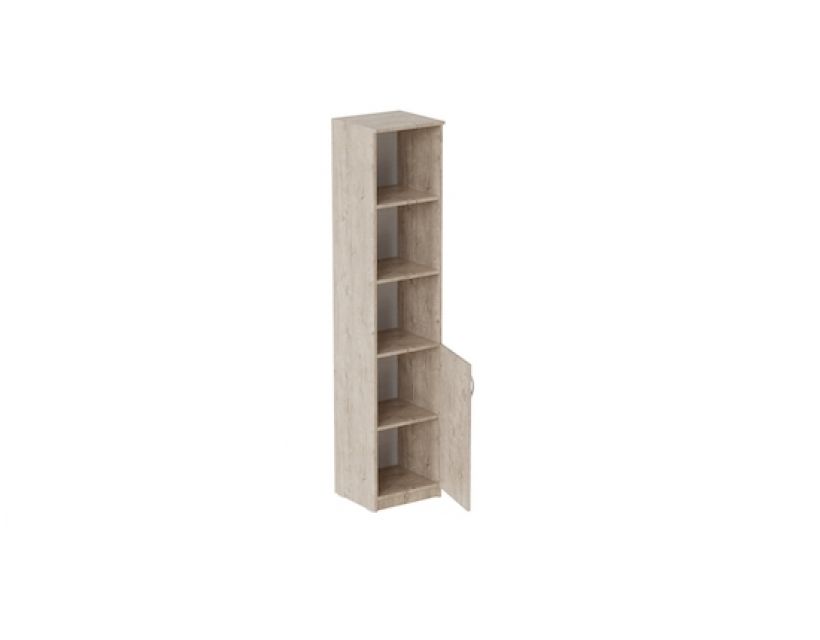 Пенал Анжело Ferrum-decor на 4 полиці з 1 дверима 1900x400x380 ДСП Дуб Артізан 16 мм (FRD-104912)