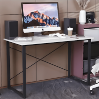 Компьютерный стол Ferrum-decor Дейв 75x100x60 черный ДСП Белый 16мм (FRD-101964)