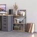 Этажерка 3/60 Ferrum-decor Серии Коннект 73x60x28 серый ДСП Дуб Сонома 16мм (FRD-104269)