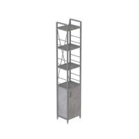 Етажерка 4/34 Ferrum-decor Серії Конект із тумбою 179x34x28 Сірий ДСП Бетон (FRD-104483)