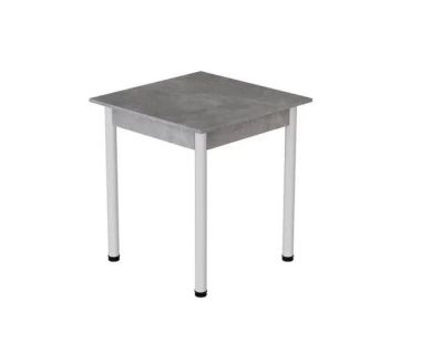 Стол кухонный Ferrum-decor Агата 75x90x90 Белый ДСП Бетон 16мм (FRD-105561) Стол кухонный Ferrum-decor Агата 75x90x90 Белый ДСП Бетон 16мм (FRD-105561)