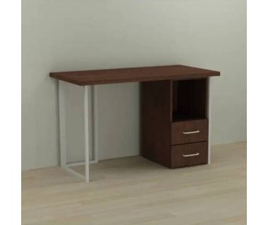 Комп'ютерний стіл Ferrum-decor Отто 75x100x60 білий ДСП Венге 32мм (FRD-105997)