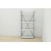 Етажерка 4/60 Ferrum-decor Серії Коннект 120x60x28 сірий ДСП Білий 16мм (FRD-104248)