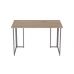 Компьютерный стол Ferrum-decor Ханна 75x140x70 серый ДСП Дуб Артизан 16мм (FRD-101444)